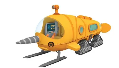 独角鲸艇还搭载有两艘电动摩托艇.