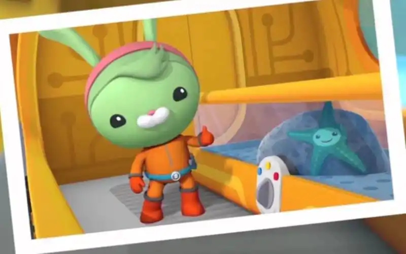 『海底小纵队』独角鲸艇细节 octonauts-gup s close up shuttle